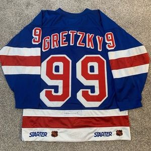 NHL - Wayne Gretzky 99 NY Rangers Starter Jersey